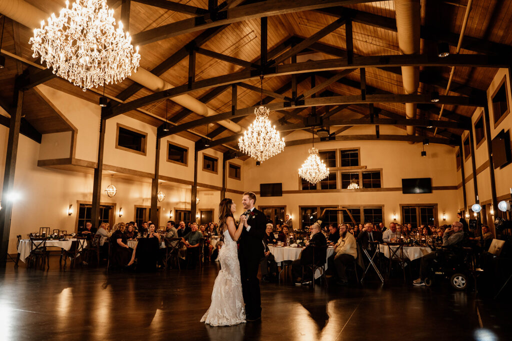 Black River Barn wedding venue interior